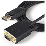 STARTECH.COM-DP2VGAMM3B-Display-Port-a-VGA-Cable-3-ft---91-cm-1920-x-1200-Attiva-DP-a-VGA-Cavo-Adattatore-Monitor