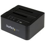 StarTech.com Dock Duplicatore autonomo USB 3.1 (10Gbps) per SATA SSD/HDD da 2,5" & 3,5" - Duplicatore fast