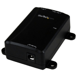 StarTech.com Iniettore Gigabit PoE+ ad 1 porta - 802.3at e 802.3af - Montabile a Parete