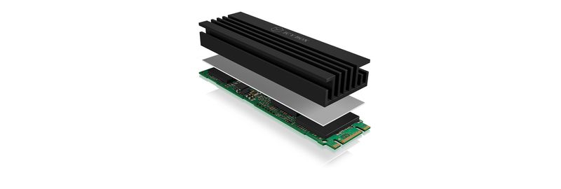 Passiver-Khlkrper-fr-M.2-22110-SSD--Verbesserung-der-Wrmeverteilung-der-M.2-SSDs--Inklusive-Silikon-Wrmeleitpads-zur-bes