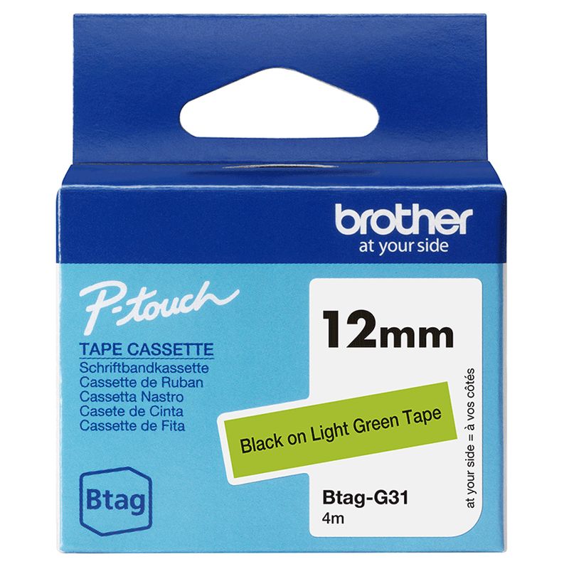 Brother-BTAG-G31-nastro-per-etichettatrice-Nero-su-verde