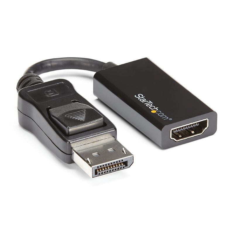 StarTech.com-Adattatore-DisplayPort-a-HDMI-4K-60Hz---Convertitore-video-attivo-da-DP-1.4-a-HDMI-2.0---Dongle-Cavo-adattatore-per-Monitor-TV-Display-HDMI---Connettore-DP-a-scatto--DP2HD4K60S-