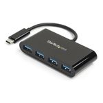 StarTech.com Hub USB 3.0 a 4 porte - USB-C a 4 USB-A - Alimentazione a bus