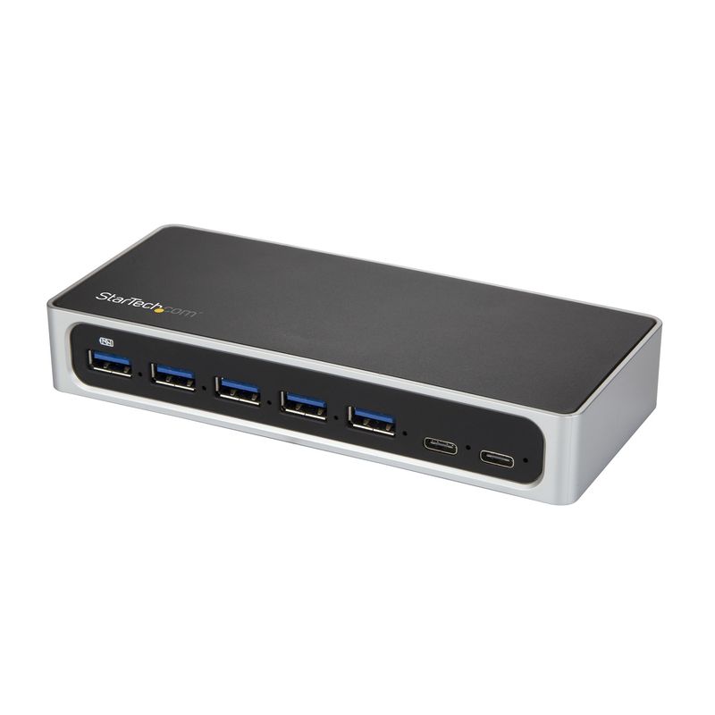 StarTech.com-Hub-USB-C-a-7-porte---5x-USB-A---2-USB-C---USB-3.0---Hub-Alimentato