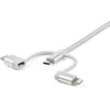 StarTech.com-Cavo-di-ricarica-multiplo-USB-da-1m---Adattatore-da-USB-a-Micro-USB-o-USB-C-o-Lightning-per-iPhone---iPad---iPod---Android---Certificato-Apple-MFi---Caricatore-USB-3-in-1---Intrecciato