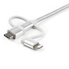 StarTech.com-Cavo-di-ricarica-multiplo-USB-da-1m---Adattatore-da-USB-a-Micro-USB-o-USB-C-o-Lightning-per-iPhone---iPad---iPod---Android---Certificato-Apple-MFi---Caricatore-USB-3-in-1---Intrecciato