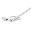 StarTech.com-Cavo-di-ricarica-multiplo-USB-da-1m---Adattatore-da-USB-a-Micro-USB-o-USB-C-o-Lightning-per-iPhone---iPad---iPod---Android---Certificato-Apple-MFi---Caricatore-USB-3-in-1---Intrecciato