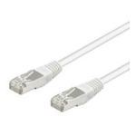 Goobay Cavo patch CAT5e 75 m bianco SF/UTP 2xRJ45 PVC CCA