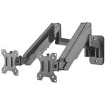 Manhattan 461627 supporto da tavolo per Tv a schermo piatto 813 cm 32 Nero Parete (TV & Monitor Mount Wall Full Motion G