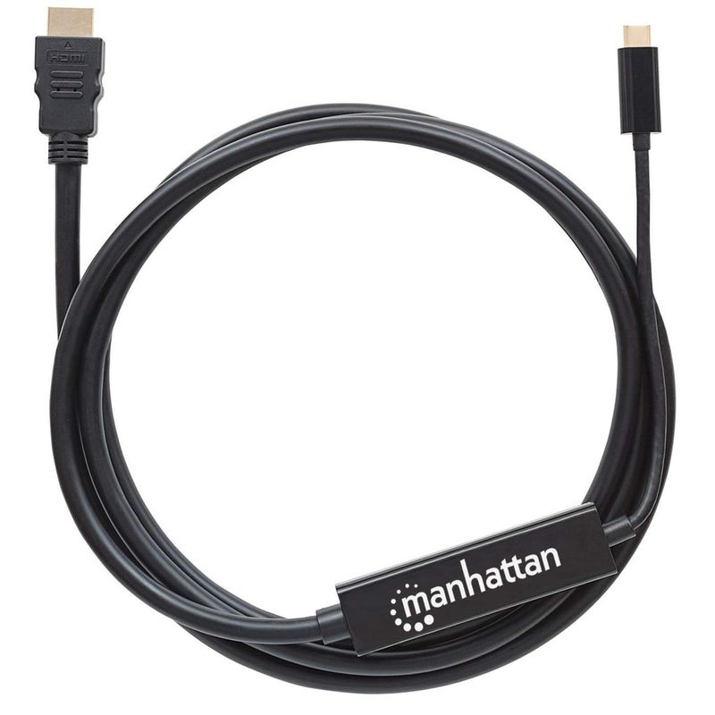 Manhattan-151764-cavo-e-adattatore-video-2-m-USB-tipo-C-HDMI-tipo-A-Standard-Nero--USB-C-TO-HDMI-CABLE-2M----MALE-MALE-4