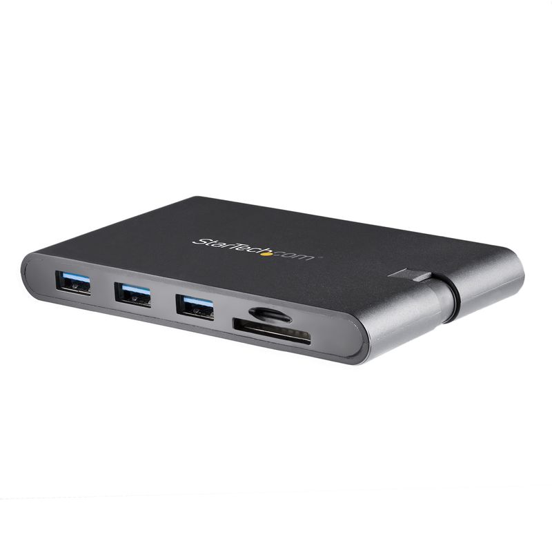 StarTech.com-Adattatore-Multi-porta-USB-C-con-HDMI-e-VGA-per-portatili---3x--USB-3.0---Lettore-Schede-SD---PD-3.0---Cavo-integrato