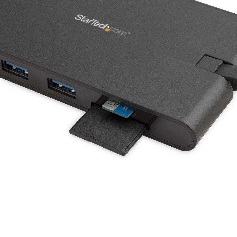 StarTech.com-Adattatore-Multi-porta-USB-C-con-HDMI-e-VGA-per-portatili---3x--USB-3.0---Lettore-Schede-SD---PD-3.0---Cavo-integrato