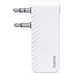 Trasmettitore audio Hama Bluetooth per aereo e universale 10 ore con AUX bianco (00014171)