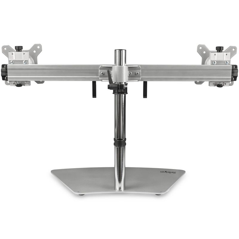 StarTech.com-Supporto-per-due-monitor---Orizzontale---Argento