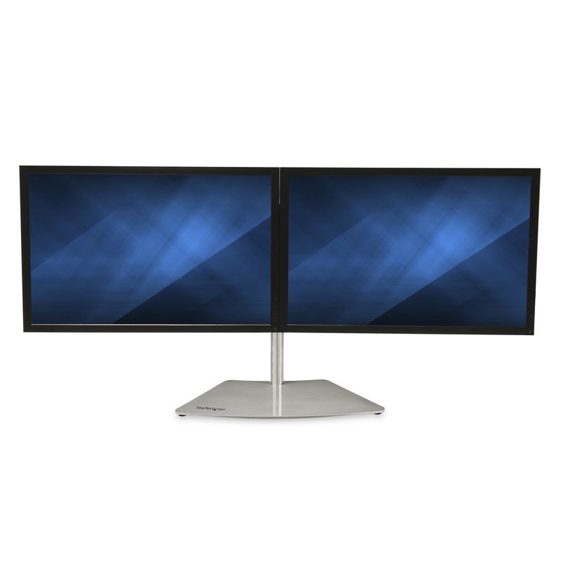 StarTech.com-Supporto-per-due-monitor---Orizzontale---Argento