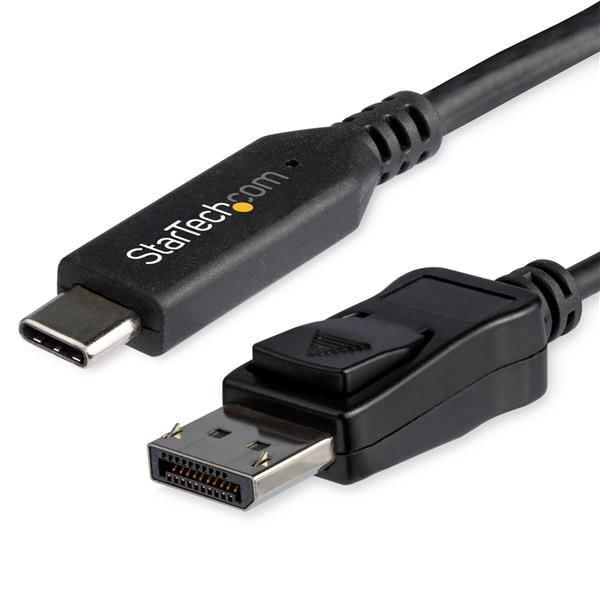 StarTech.com-Cavo-adattatore-da-USB-C-a-DisplayPort-1.4-da-1.8m---Convertiore-video-USB-tipo-C-a-DP-1.4-Alt-Mode---4K-5K-8K-HBR3-HDR-DSC---Cavo-monitor-DP-8K-60Hz-per-USB-C-Thunderbolt