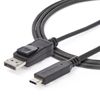 StarTech.com-Cavo-adattatore-da-USB-C-a-DisplayPort-1.4-da-1.8m---Convertiore-video-USB-tipo-C-a-DP-1.4-Alt-Mode---4K-5K-8K-HBR3-HDR-DSC---Cavo-monitor-DP-8K-60Hz-per-USB-C-Thunderbolt