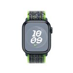 Apple-MTL03ZM-A-accessorio-indossabile-intelligente-Band-Multicolore-Nylon--APPLE-WATCH-41-BRIGHT-GREEN-BLUE-NSL-