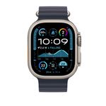 Apple-MXTH3ZM-A-accessorio-indossabile-intelligente-Band-Blu-marino-Fluoroelastomero-Titanio--Apple-Watch-49-Navy-Natura