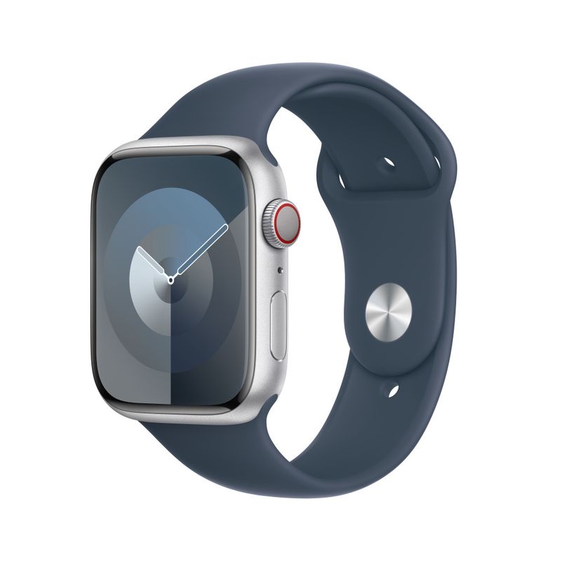 Apple-MT3Q3ZM-A-accessorio-indossabile-intelligente-Band-Blu-marino-Fluoroelastomero---APPLE-WATCH-45-STORM-BLUE-SB-S-M-