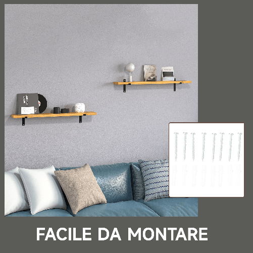 HOMCOM-Set-da-2-Mensole-da-parete-in-Legno-di-Pino-90x15x-2.5-Marrone