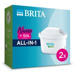 Brita Filtro per acqua MAXTRA PRO All-in-1 Pack 2 - NUOVA GENERAZIONE FILTRI