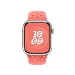 Apple-MUUX3ZM-A-accessorio-indossabile-intelligente-Band-Corallo-Alluminio-Fluoroelastomero--41MM-MAGIC-EMBER-NIKE---SPO