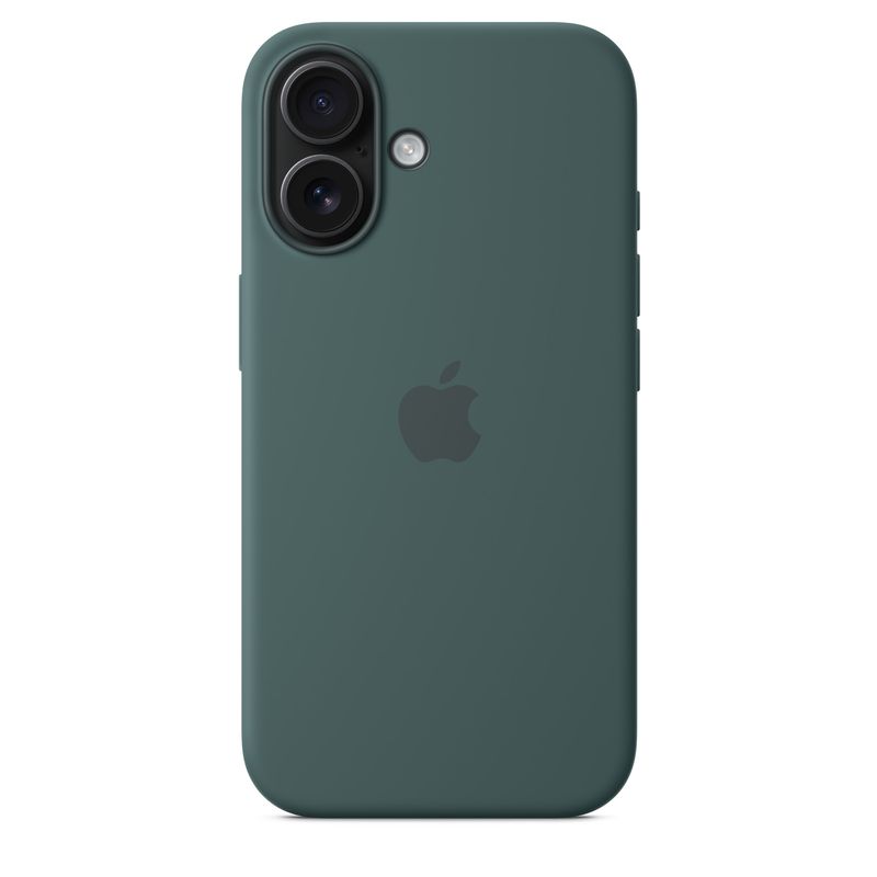 iPhone-16-Silicone-Case-with-MagSafe---Lake-Green