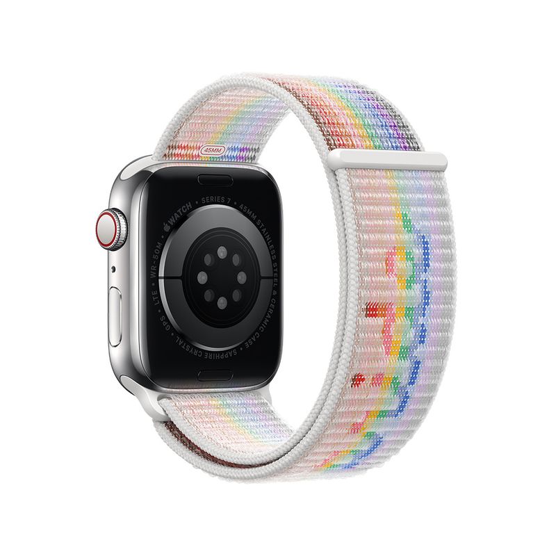 Apple-MU9P3ZM-A-accessorio-indossabile-intelligente-Band-Multicolore-Nylon---APPLE-WATCH-41-PRIDE-EDITION-SL-