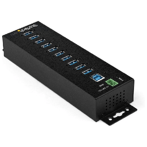 10-P-INDUSTRIAL-USB-3.0-HUB-W--EXT-POWER-ADPTR-ESD-350W-SURGE-P