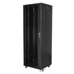 Lanberg FF01-6637-12B rack 37U Rack indipendenti Nero