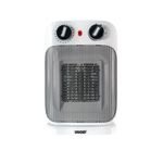 Unold 86460 stufetta elettrica Interno Nero, Bianco 1800 W Riscaldatore ambiente elettrico con ventilatore