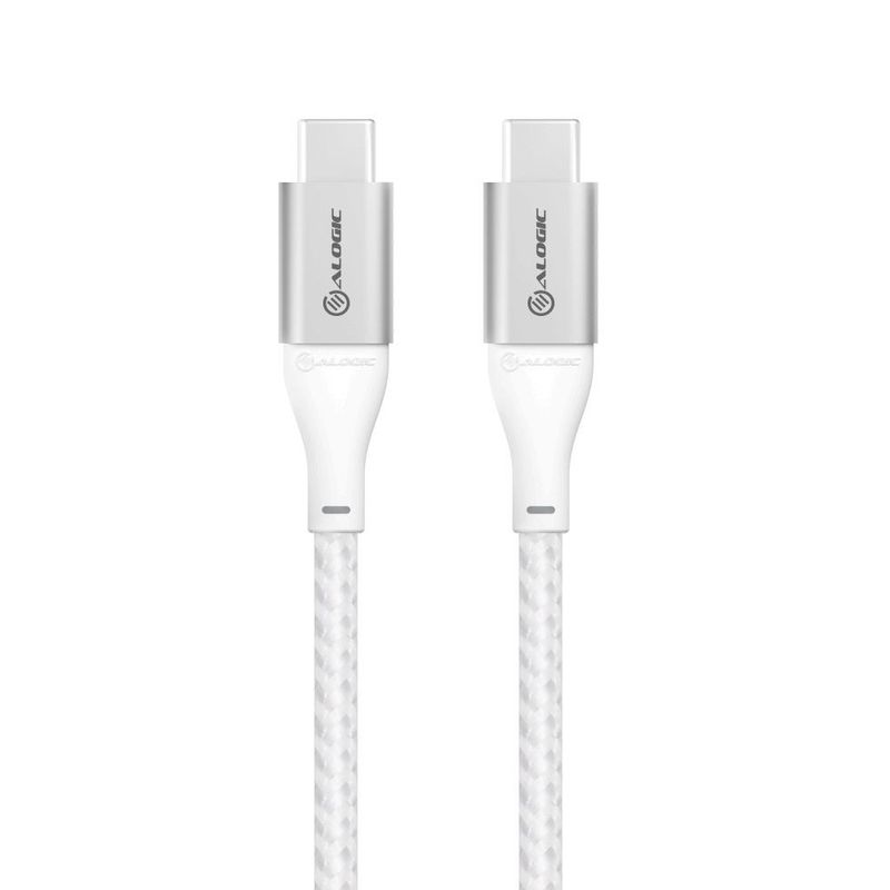 ALOGIC-ULCC2030-SLV-cavo-USB-03-m-USB-2.0-USB-C-Grigio--30CM-SUPER-ULTRA-USB-2.0-USB-C---TO-USB-C-CABLE-SILVER-