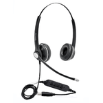 Gearlab eSTUFF GLB240400 cuffia e auricolare Cablato A Padiglione Ufficio USB tipo A Nero (G4040 USB Office Headset