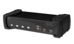 Switch-USB-DVI-KVM-Assmann-Digitus.-1-utente.-4-PC--USB--con-hub-USB-2.0-integrato-e-supporto-audio.-inclusi-2-set-di-ca