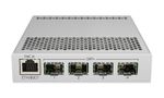 Switch-di-rete-Mikrotik-CRS305-1G-4SIN-Gigabit-Ethernet-gestito--10-100-1000--Power-over-Ethernet--PoE--Bianco--CRS305-1