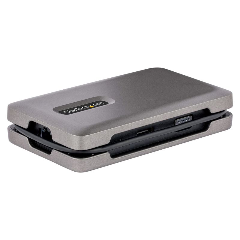 StarTech.com-Adattatore-Multiporta-USB-C---Docking-Station-USB-Type-C-con-Uscita-Video-HDMI-2.0-4K-VGA-DP-Alt-Mode-USB-C---Mini-Dock-USB-con-MST-per-Doppio-Monitor-PD-100W-Pass-Through--DKM31C3HVCPD-