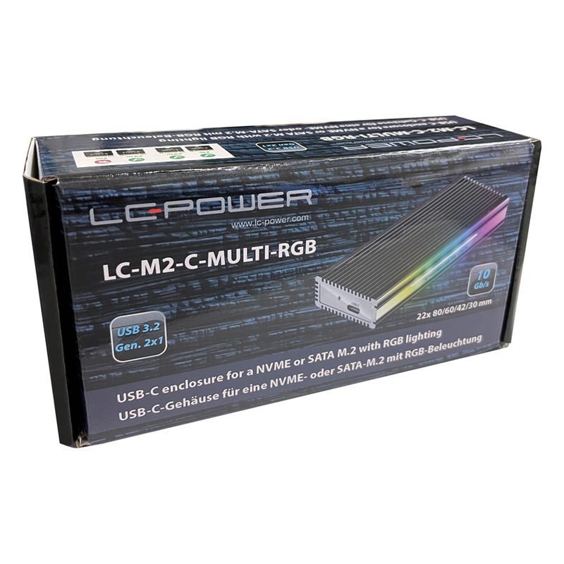 Custodia-LC-POWER-USB-C-per-NVMe-o-SATA-USB3.2-Gen.2x1RGB