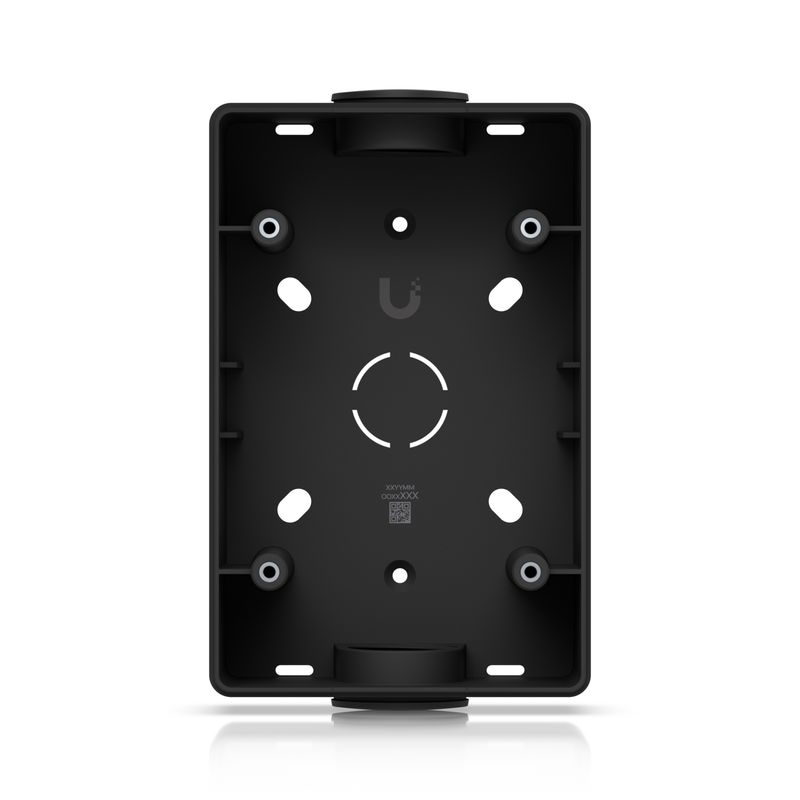 Junction-box-for-UniFi-Access---Readers-and-Intercom-Viewers---that-support-flat-surface-mounting-and-attachment-to-3-4-