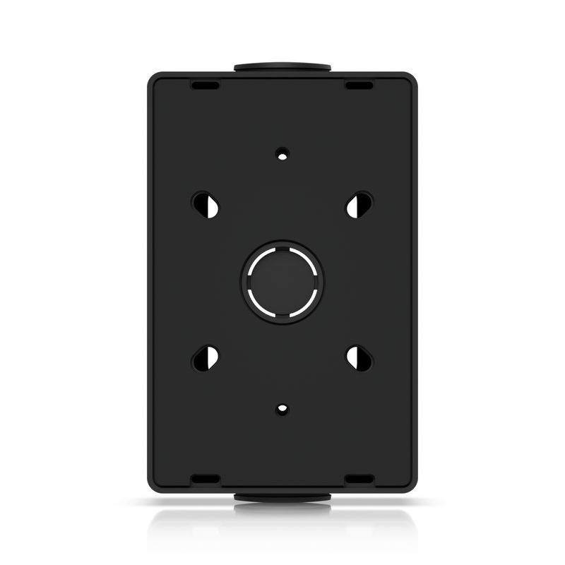 Junction-box-for-UniFi-Access---Readers-and-Intercom-Viewers---that-support-flat-surface-mounting-and-attachment-to-3-4-