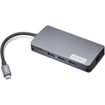 Lenovo GX91M73946 replicatore di porte e docking station per laptop Cablato USB 3.2 Gen 1 (3.1 Gen 1) Type-C Grigio