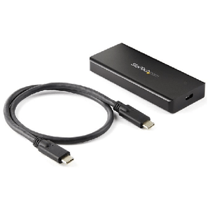 StarTech.com Enclosure SSD PCIe M.2 NVMe USB-C 10 Gbps - Custodia esterna robusta in alluminio M.2 PCIe M