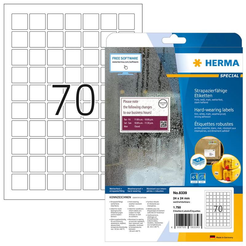 HERMA-Special---Etichette-in-pellicola---opaca---autoadesiva---bianco---24-x-24-mm-1750-etichetta-e---25-fogli-x-70---83