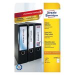 Avery Zweckform L4760 - etichette per cartelle - bianco - 38 x 192 mm 70 etichetta(e) (10 fogli x 7) (L4760REV-10)