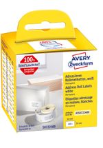 Avery-Zweckform---Carta---Adesivo-permanente---Bianco---36-x-89-mm-260-Etichetta-e---1-Rotolo-i--x-260--Etichette-rettan