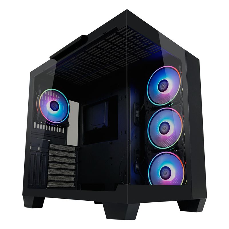 Case-MidiTower-ATX-809B-nero-USB3.2-Audio-senza-alimentatore-Dark-StormX