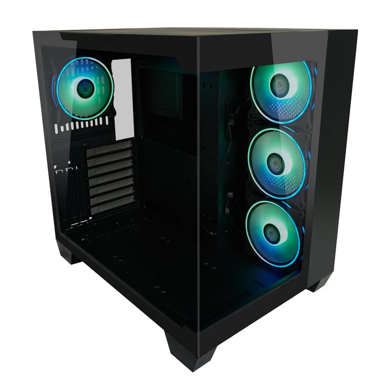 Case-MidiTower-ATX-809B-nero-USB3.2-Audio-senza-alimentatore-Dark-StormX