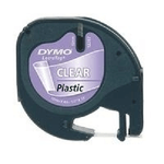 DYMO LetraTAG - Plastikband - durchsichtig - Rolle (1,2 cm x 4 m) - 1 Rolle(n) (S0721550)