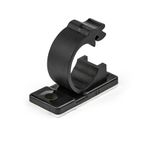 StarTech.com-100-Clip-Fermacavi-Autoadesivi-Nero----Graffette-Fermacavo-Adesive-da-Scrivania-per-Cavi-Elettrici-Rete---Supporto-Fermacavi---Fermacavo-in-Plastica---Classe-Antincendio-UL-94V-2--CBMCC2-