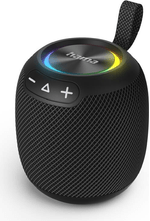 Hama-Bomb-3.0-Bluetooth-16W-Portable-Loudspeaker-3000mAh-Battery-Waterproof-IPX7-3-Equaliser-Modes-LED-Lighting-Black